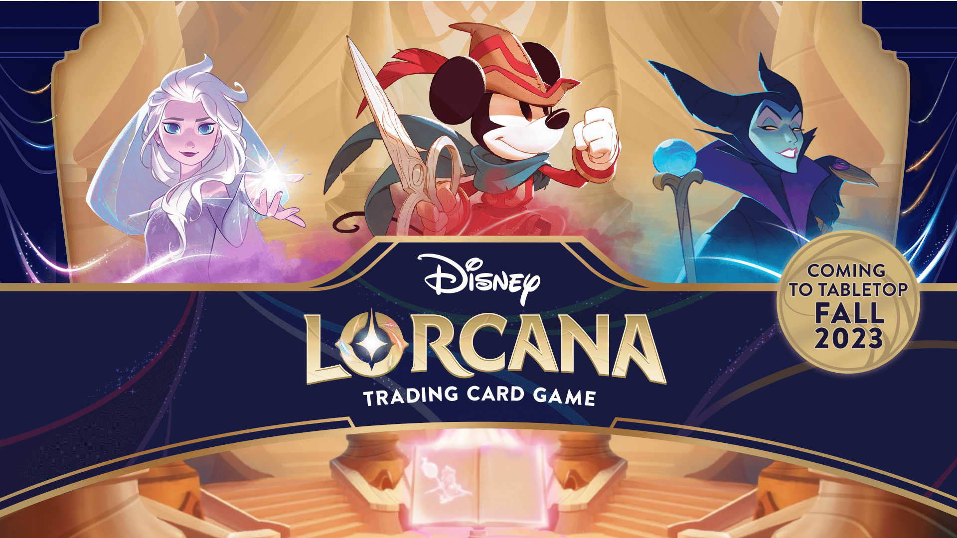 Disney's Lorcana Deck Box Unboxing 