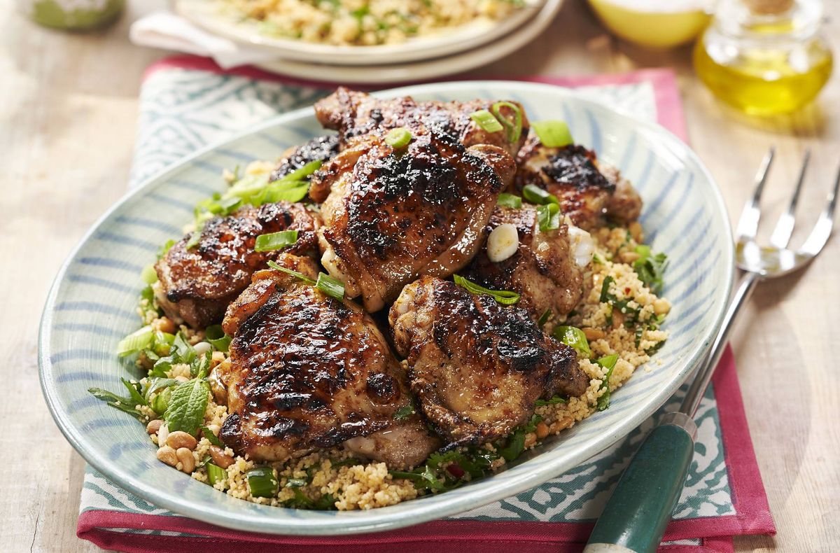image of Ras El Hanout Honey Chicken Thighs recipe by Good to Know