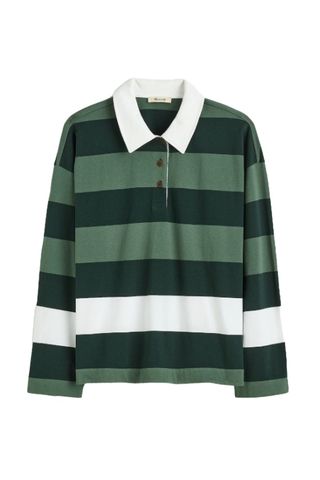 Madewell Rugby Long-Sleeve Polo Shirt