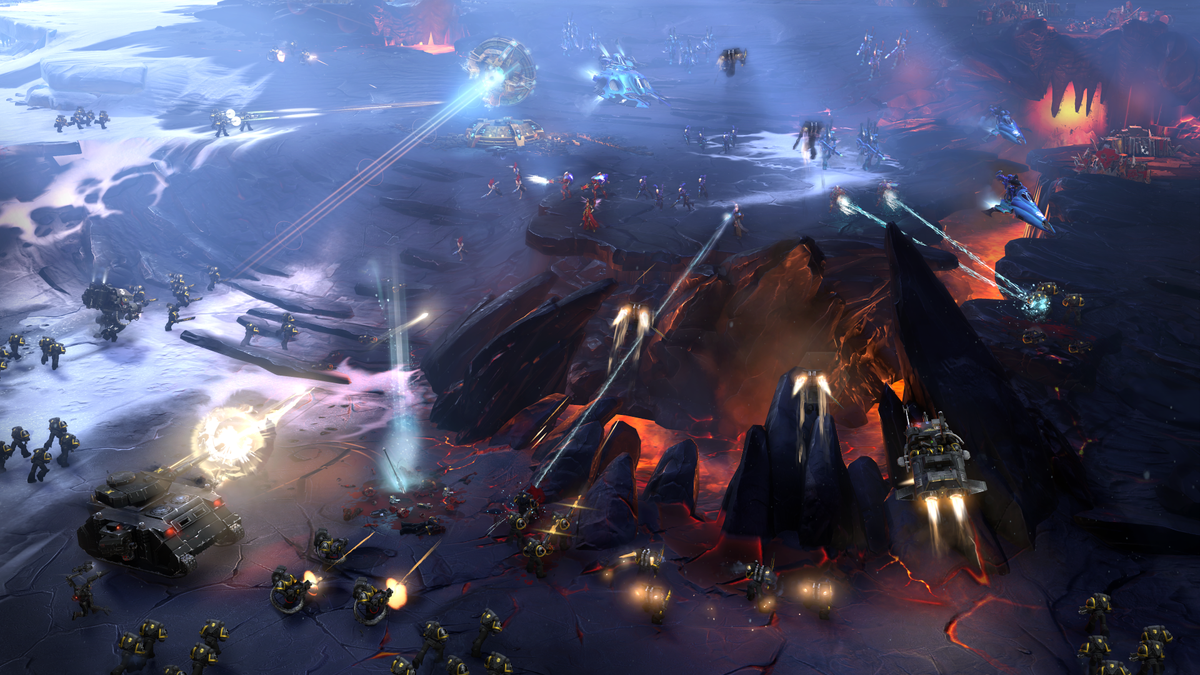 Naturally, the Space Marines are big on tanks