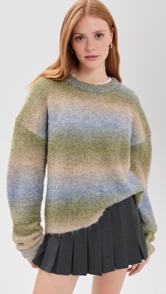 Loyalty Knit Sweater - Ocean Moss