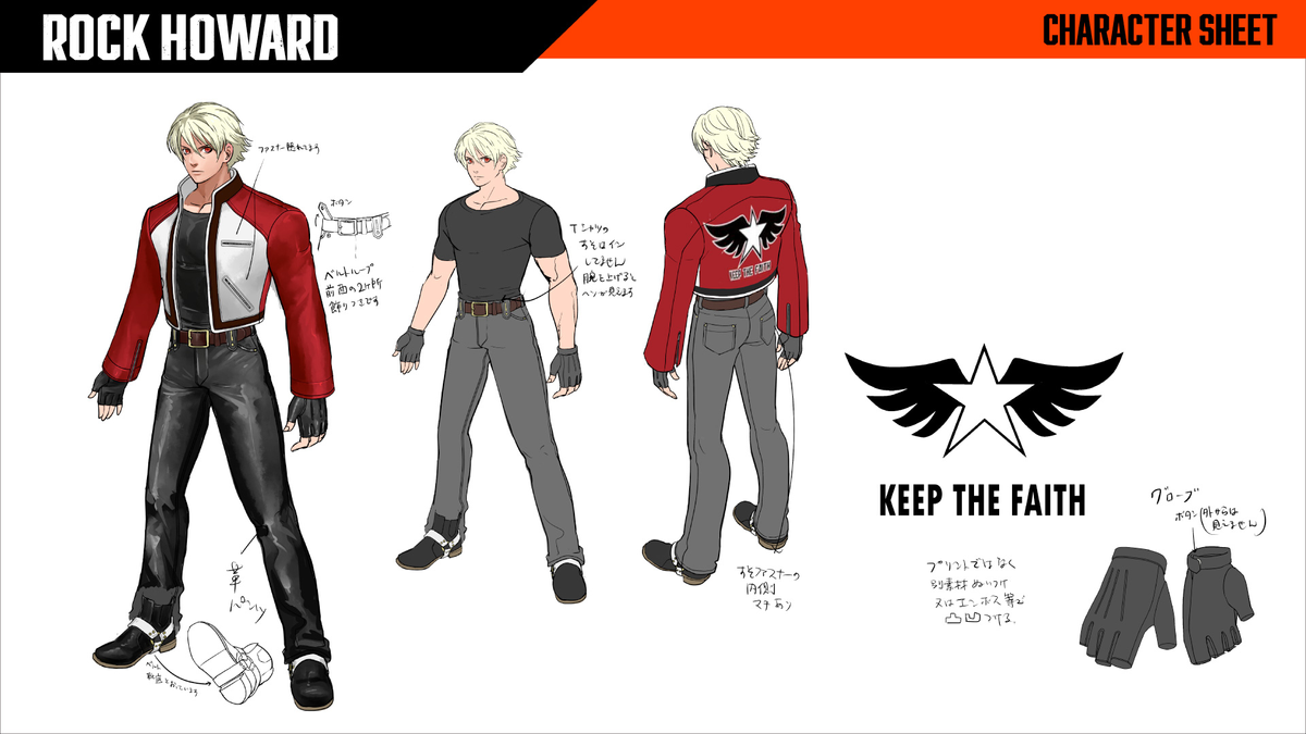 Fatal Fury City of the Wolves art; video game concept art for characters in a martial arts game
