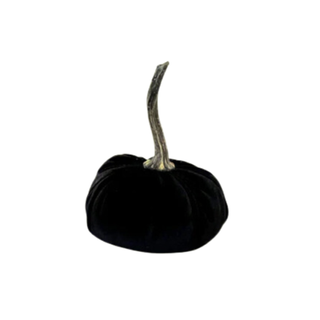 Small Handmade Velvet Pumpkin