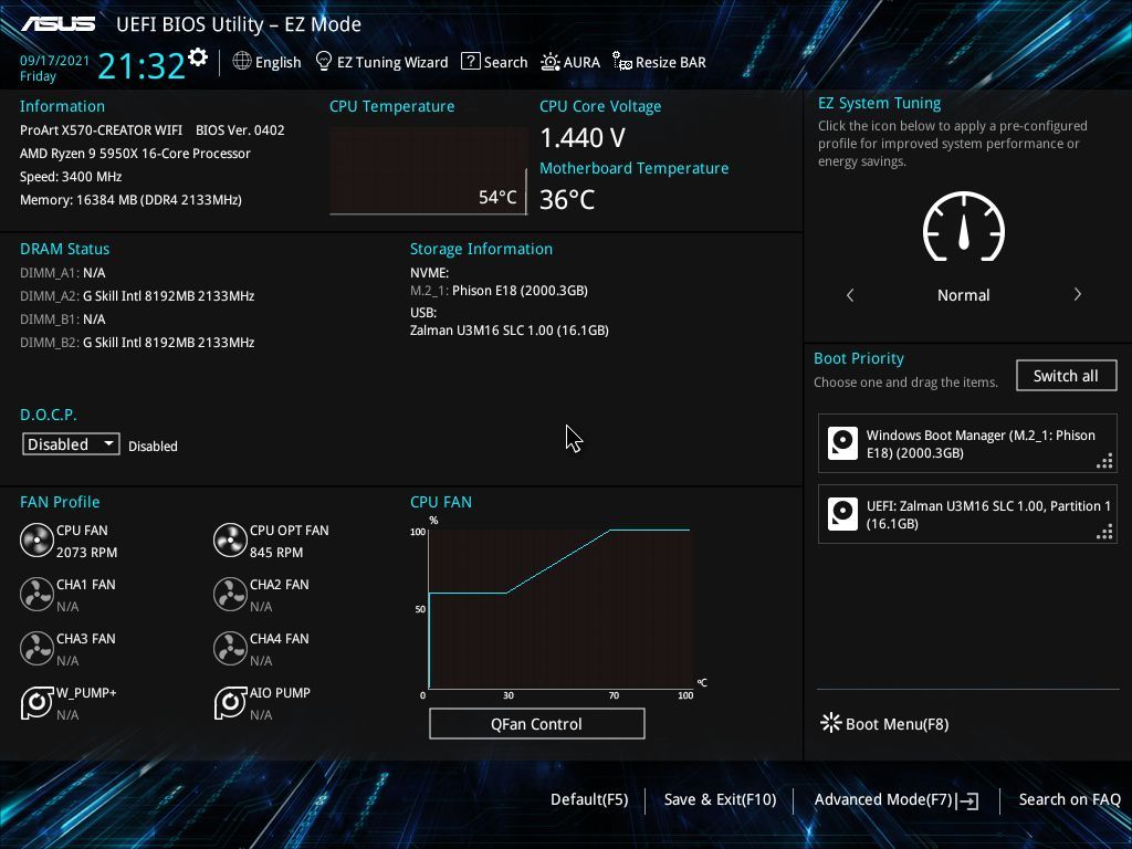 Asus ProArt X570-Creator WIFI