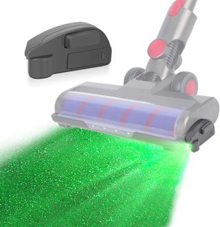 a laser vacuum head