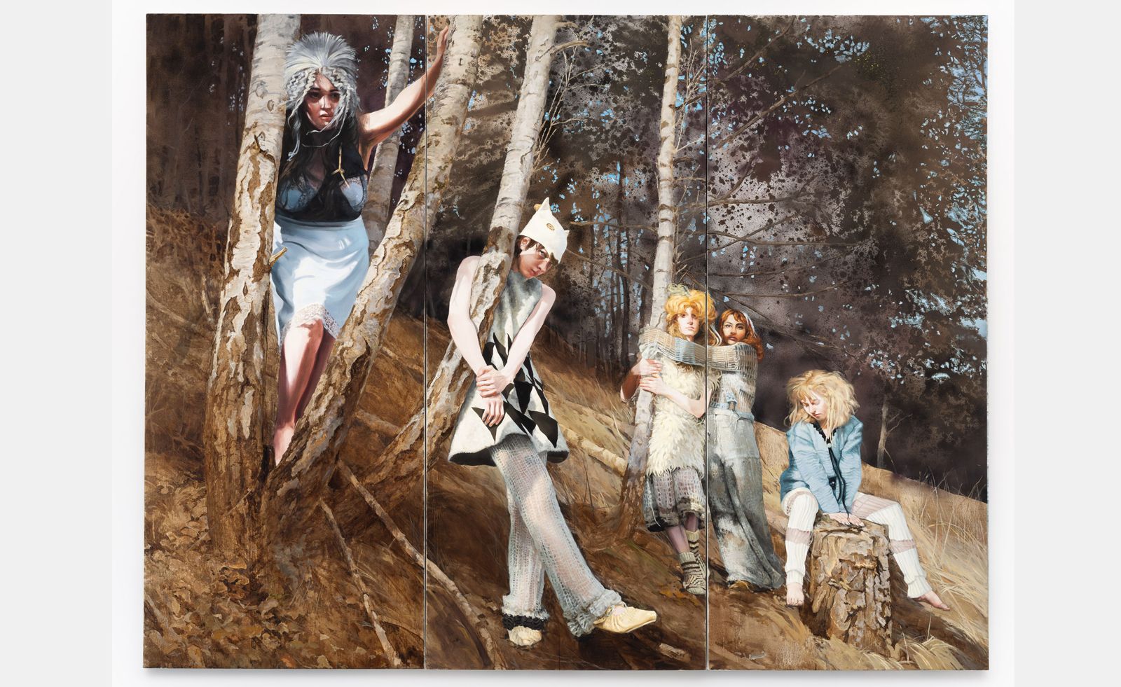 Paulina Olowska brings Slavic folklore to London's Pace Gallery