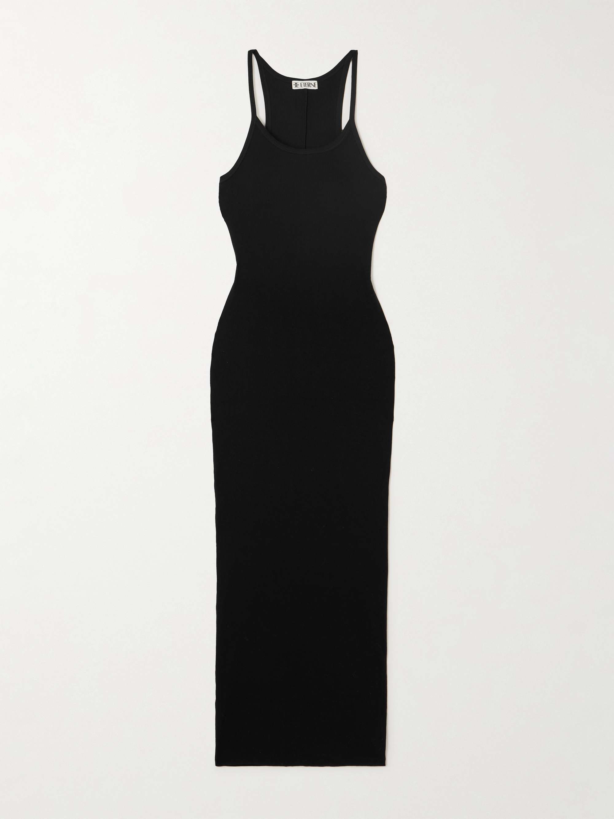 Tank Ribbed Stretch-Jersey Maxi Dress