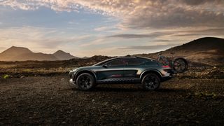 Audi Activesphere Concept in the wilderness