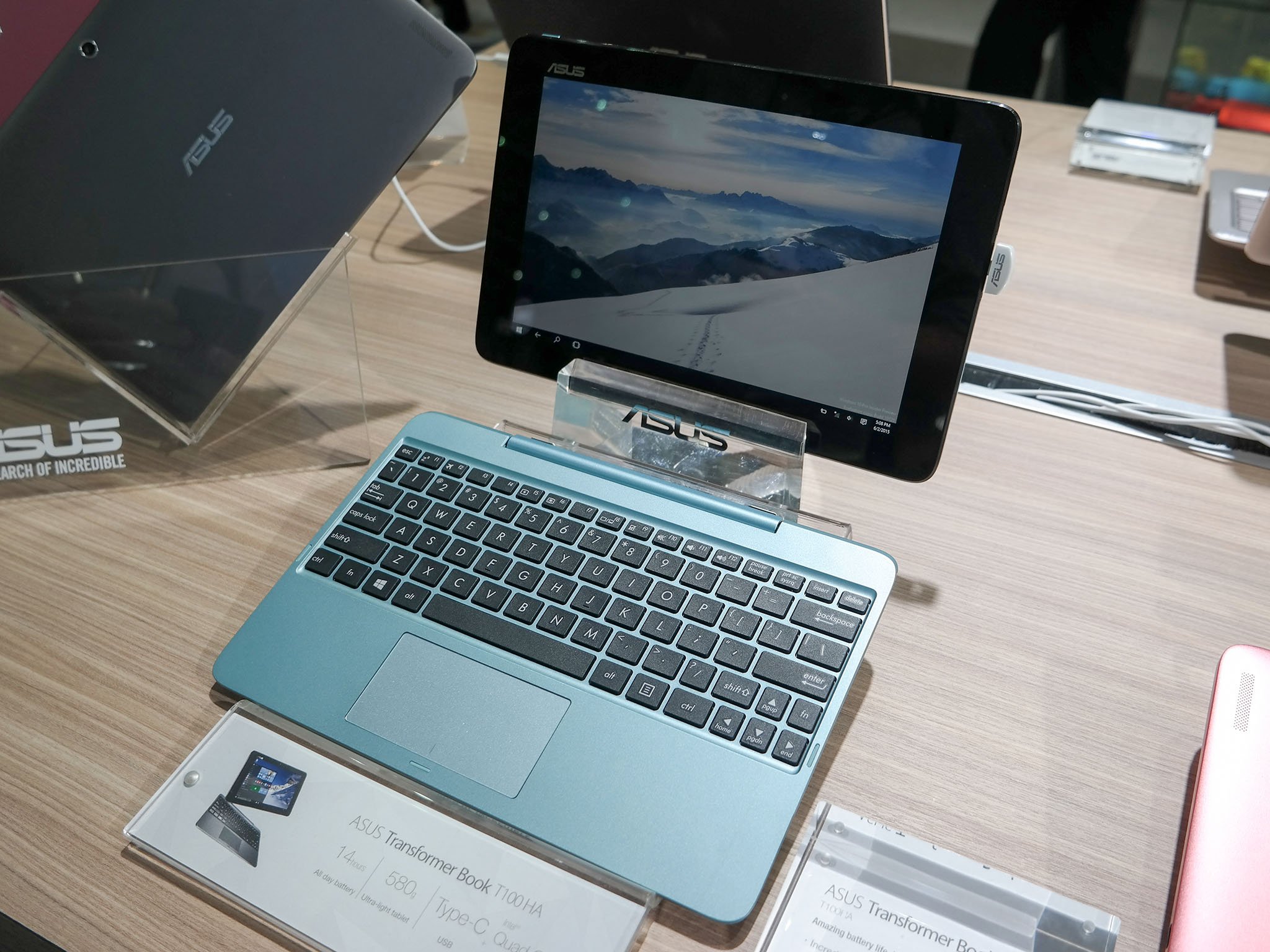 Hands-on with the ASUS Transformer Book T100HA with Windows 10