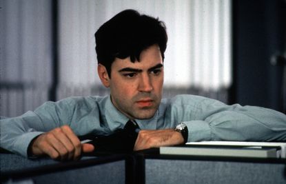 Ron Livingston in his iconic "Office Space" performance