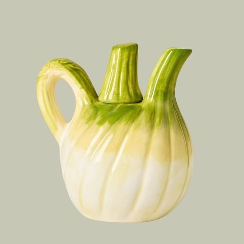 Anthropologie, Damson Madder Stoneware Fennel Creamer