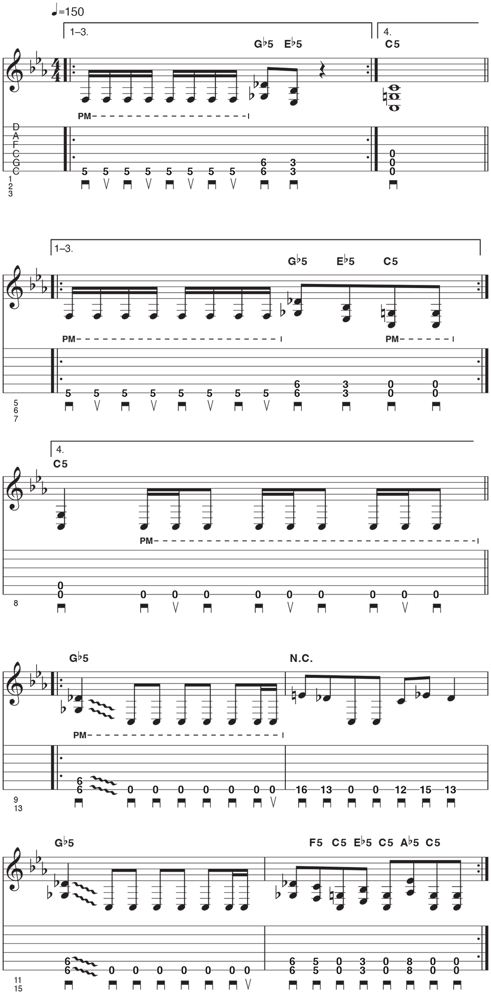 Drop C Example