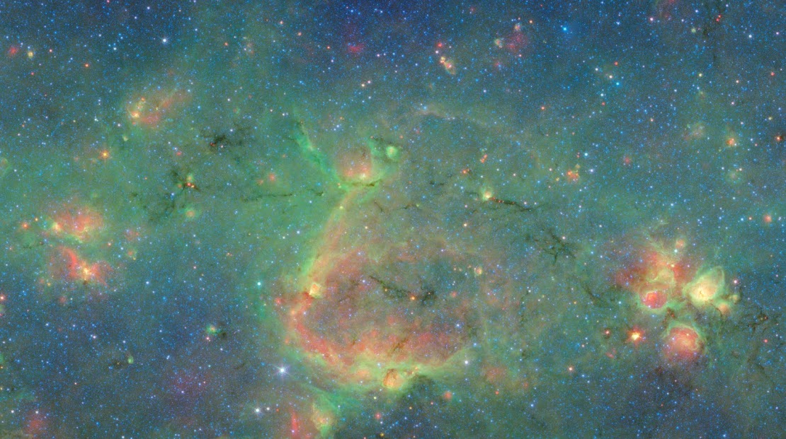 Possible &#039;Bone&#039; in the Galactic Skeleton