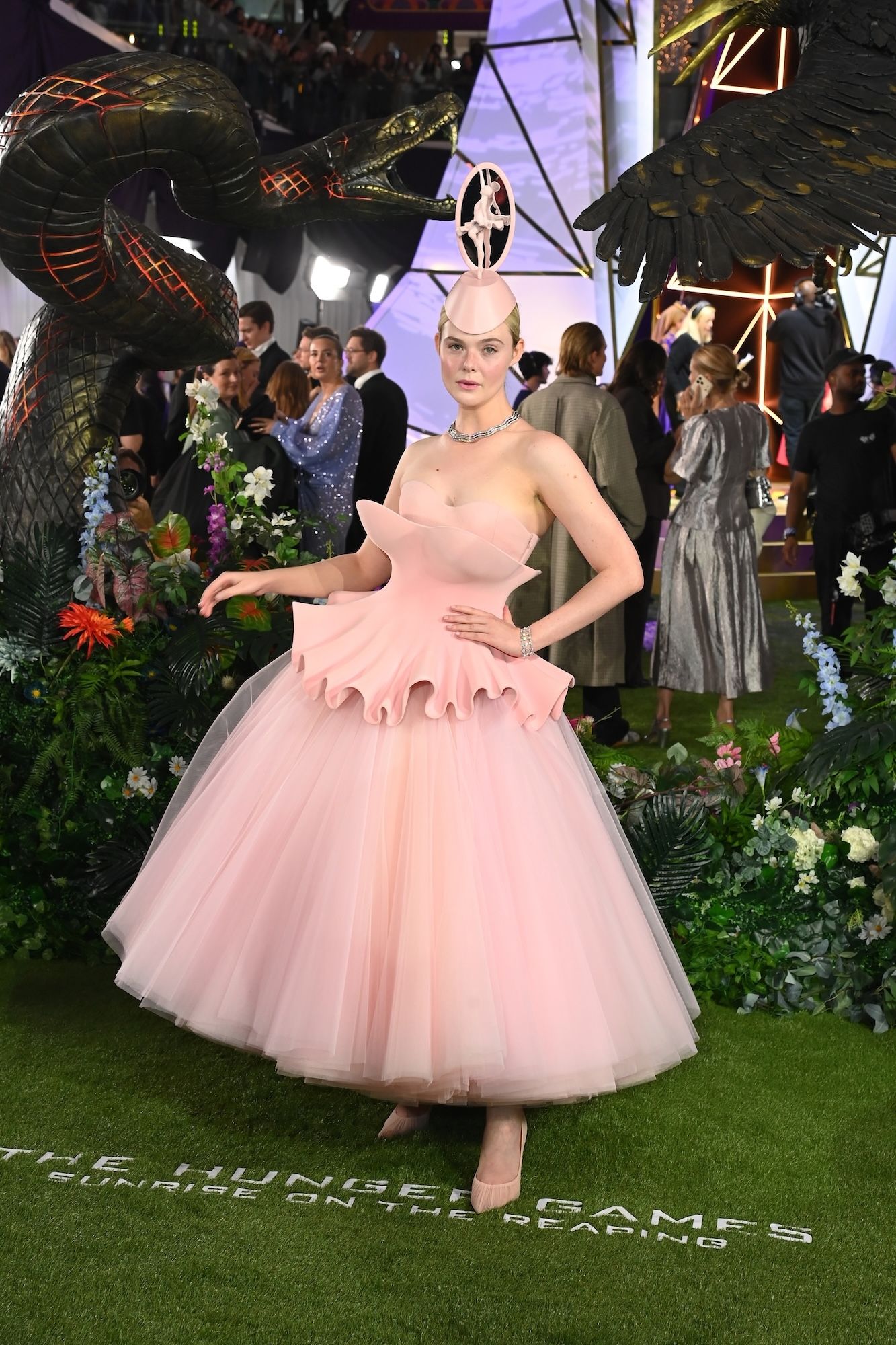 LONDON, ENGLAND - OCTOBER 28: Elle Fanning attends the UK Fan Screening for