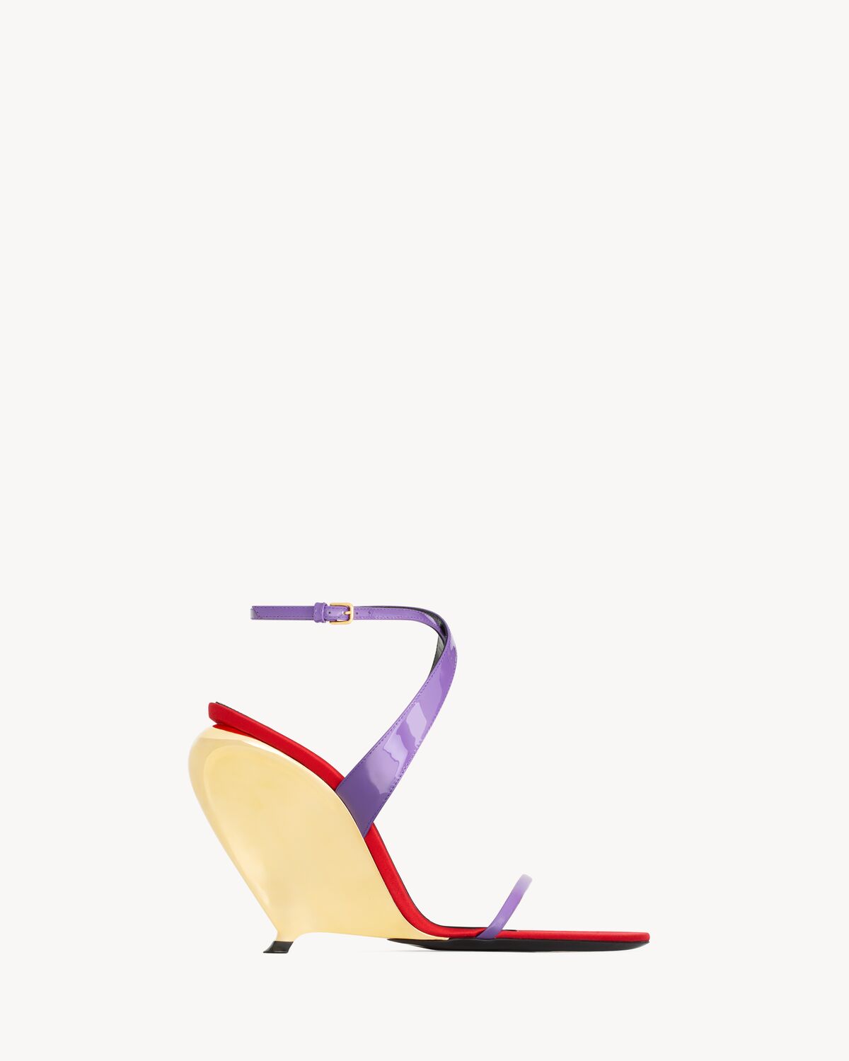 Women's Tallulah Wedges in Patent Leather in Acinus Violet & or