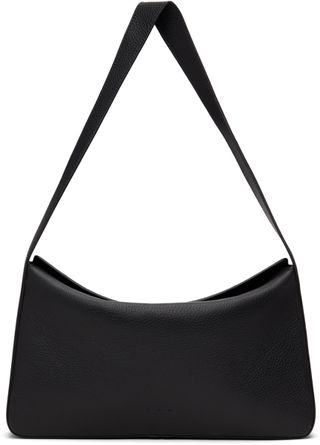 Black Soft Baguette Bag