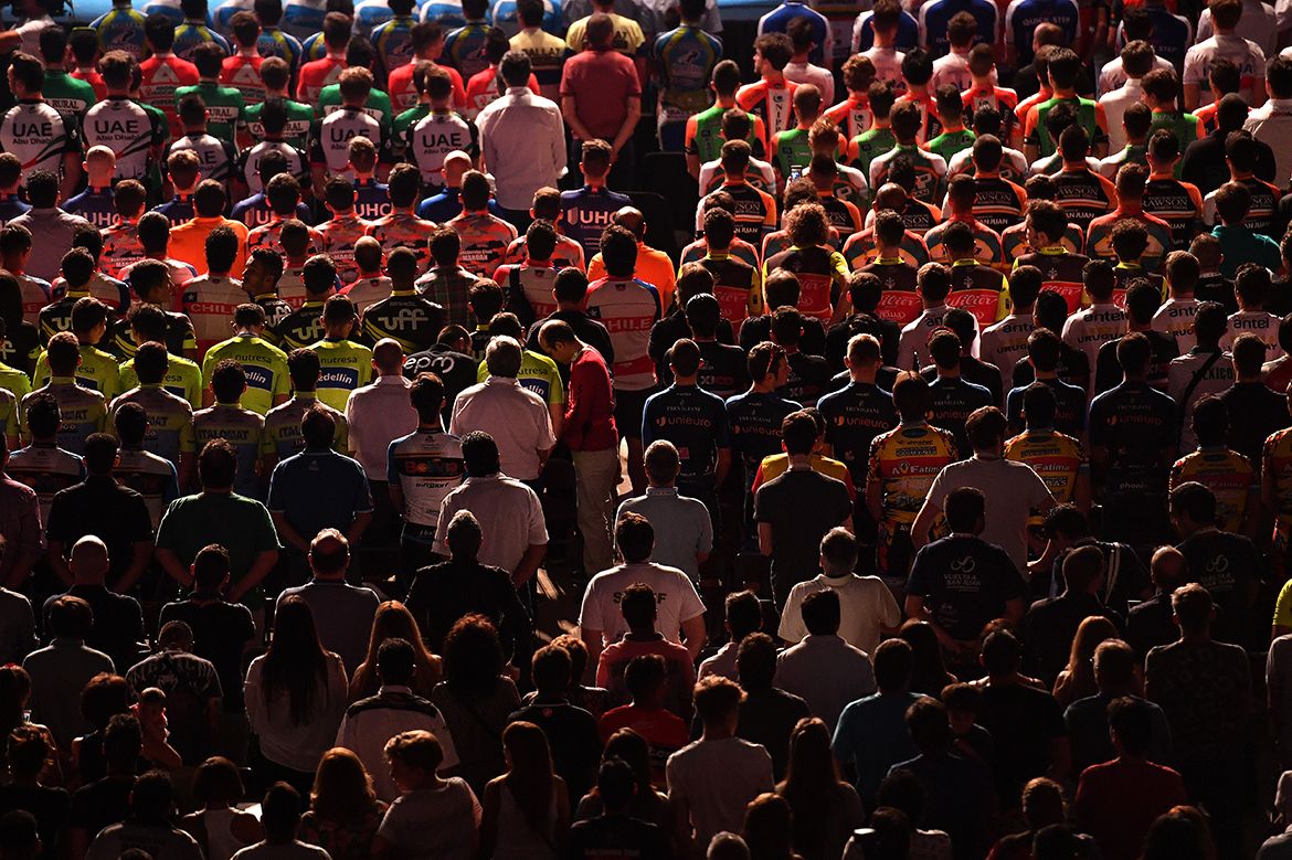 The colours of the San Juan peloton