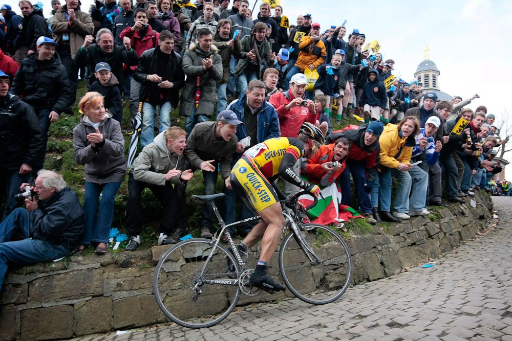 Tour of Flanders 2008 winner Stijn Devolder (Quick Step).