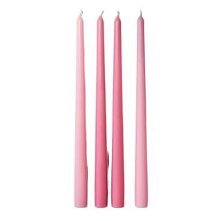 Solid Taper Candle - Set of 4