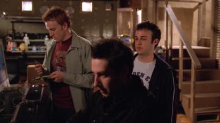 Adam Busch, Danny Strong, and Tom Lenk in Buffy the Vampire Slayer Season 6