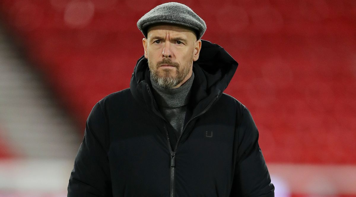 Manchester United manager Erik ten Hag, December 2023