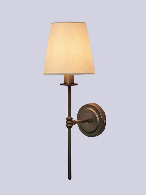 Bronze Carolina 1 Light Wall Light