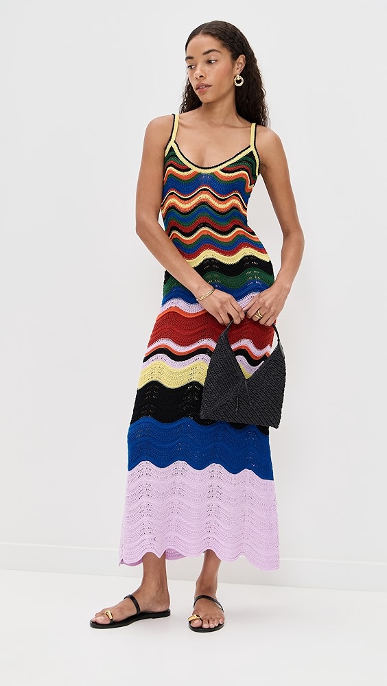 La Doublej Chevron Sundress