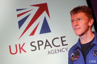 To boldly go: UK astronaut Timothy Peake.
