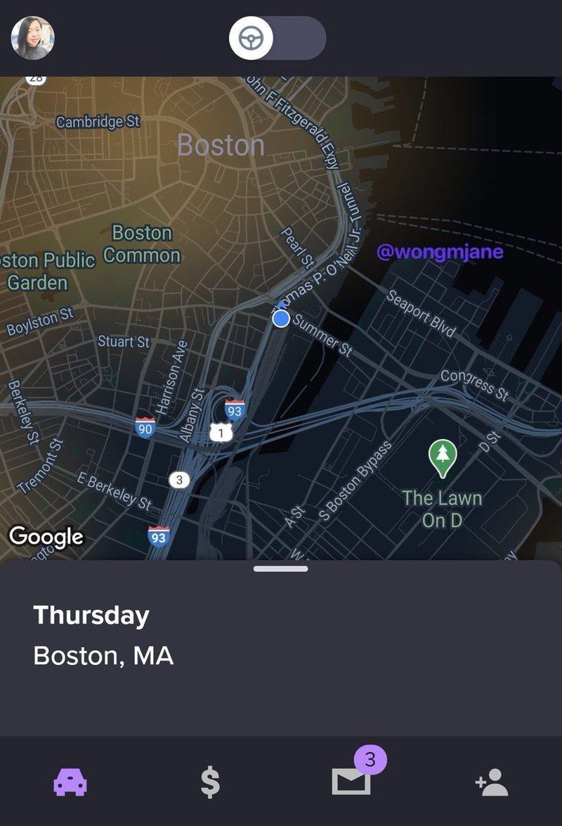 Lyft Dark Mode