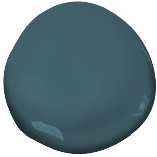 dark teal paint swatch