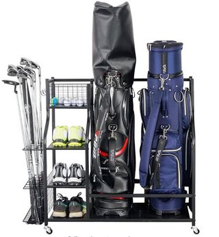 Photo of the Mythinglogic Golf Storage Garage Organizer