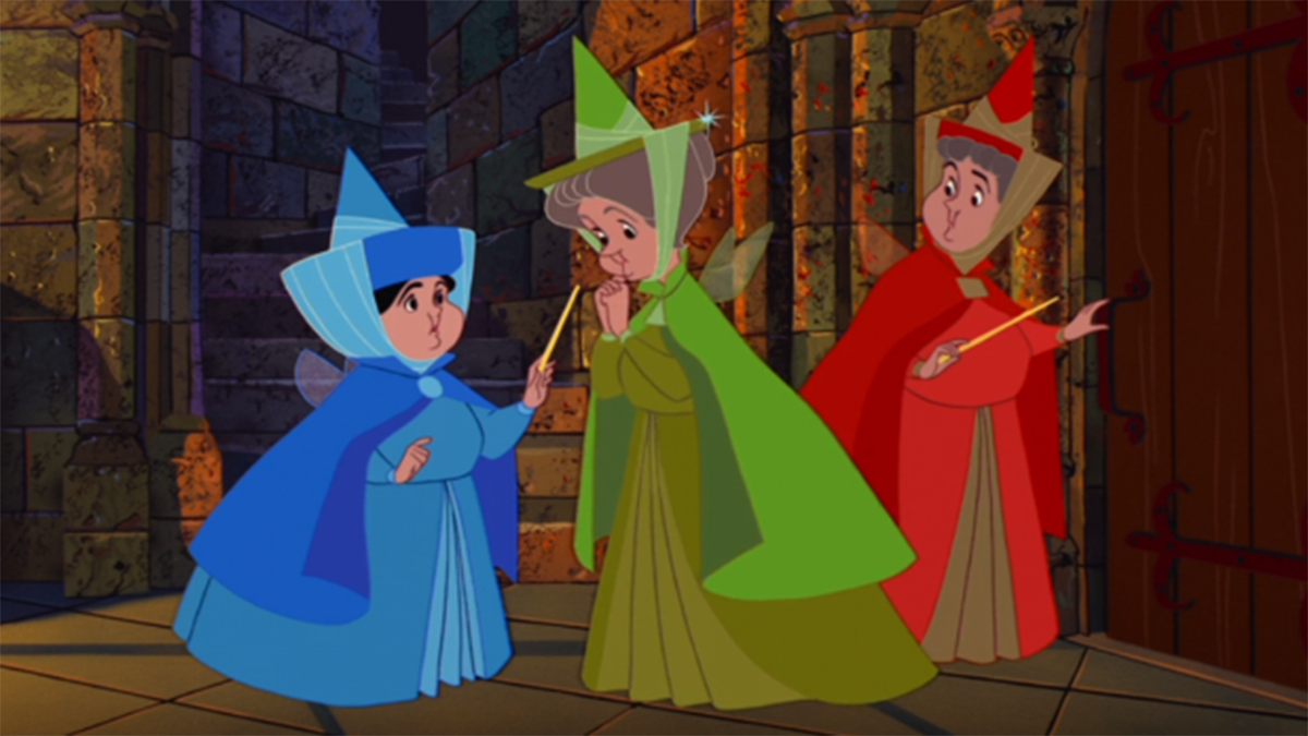 The Good Fairies from Sleeping Beauty