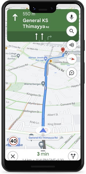 Google Maps New Features India