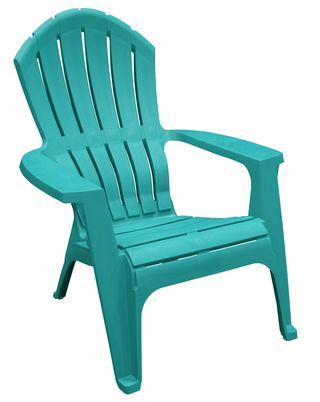 Resin Adirondack Chair, Sea Glass