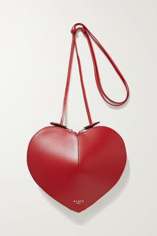 Le Coeur Leather Shoulder Bag