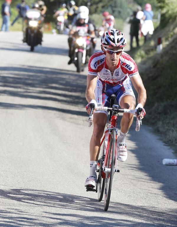 Daniel Moreno (Katusha) on the attack