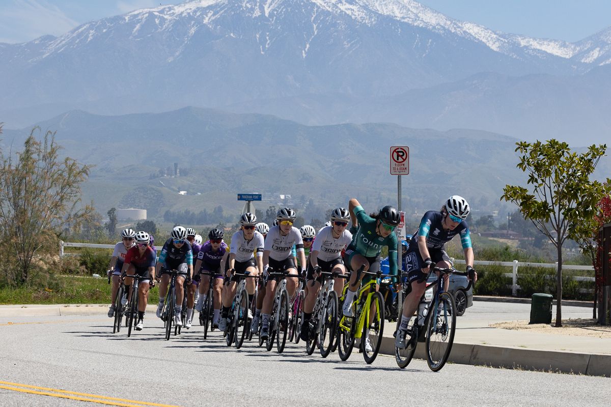 Unlike other days in the 2023 Redlands Bicycle Classic, the fifth day was all sunshine