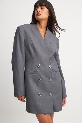 NA-KD, Oversized Blazer Dress