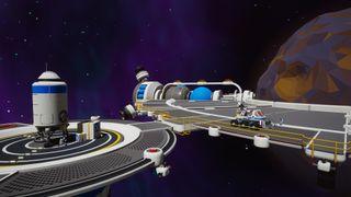 Space Station in Astroneer: Megatech expansion