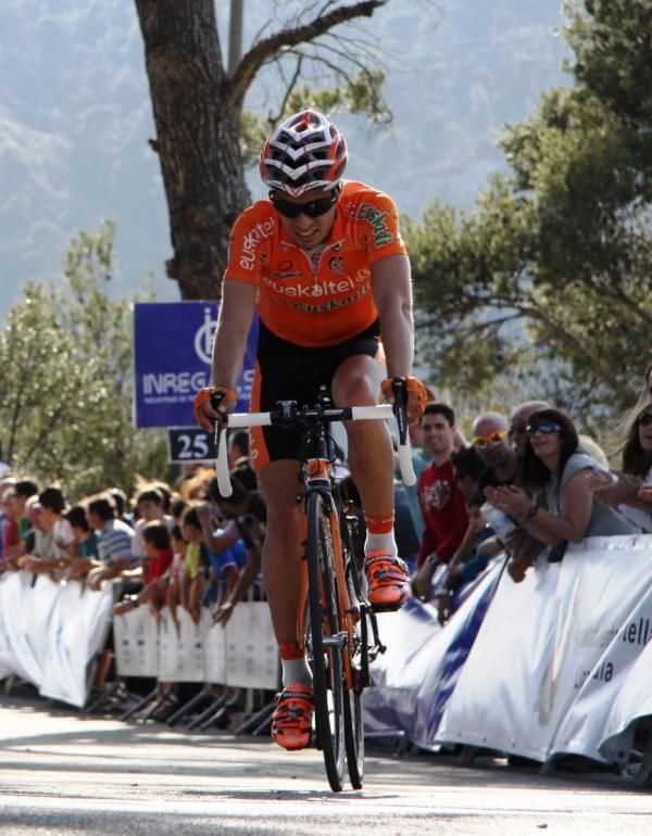 Mikel Landa Meana (Euskaltel - Euskadi) takes second