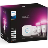 Philips Hue White and Colour Ambiance Smart Light Bulb Starter Kit: was £134.99