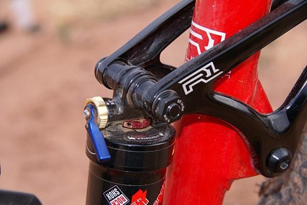 We also sampled the new Monarch 3.3 rear shock