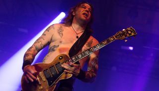 High on Fire's Matt Pike performs at the Arena Berlin on May 6, 2018 in Berlin, Germany