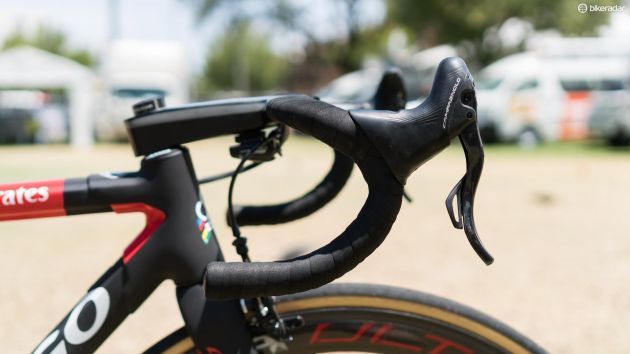 Deda's Alanera cockpit has a relatively traditional profile
