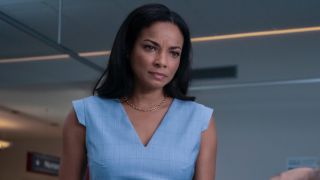 Rochelle Aytes as Mary looking at her sick mom in Watson 201