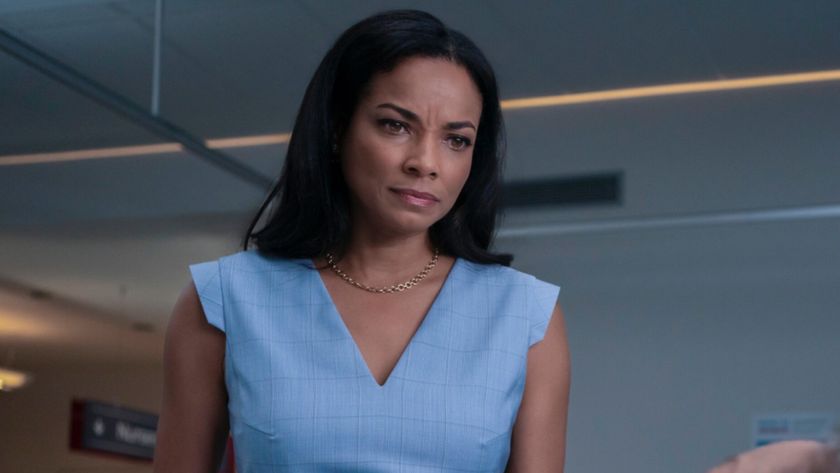 Rochelle Aytes as Mary looking at her sick mom in Watson 201