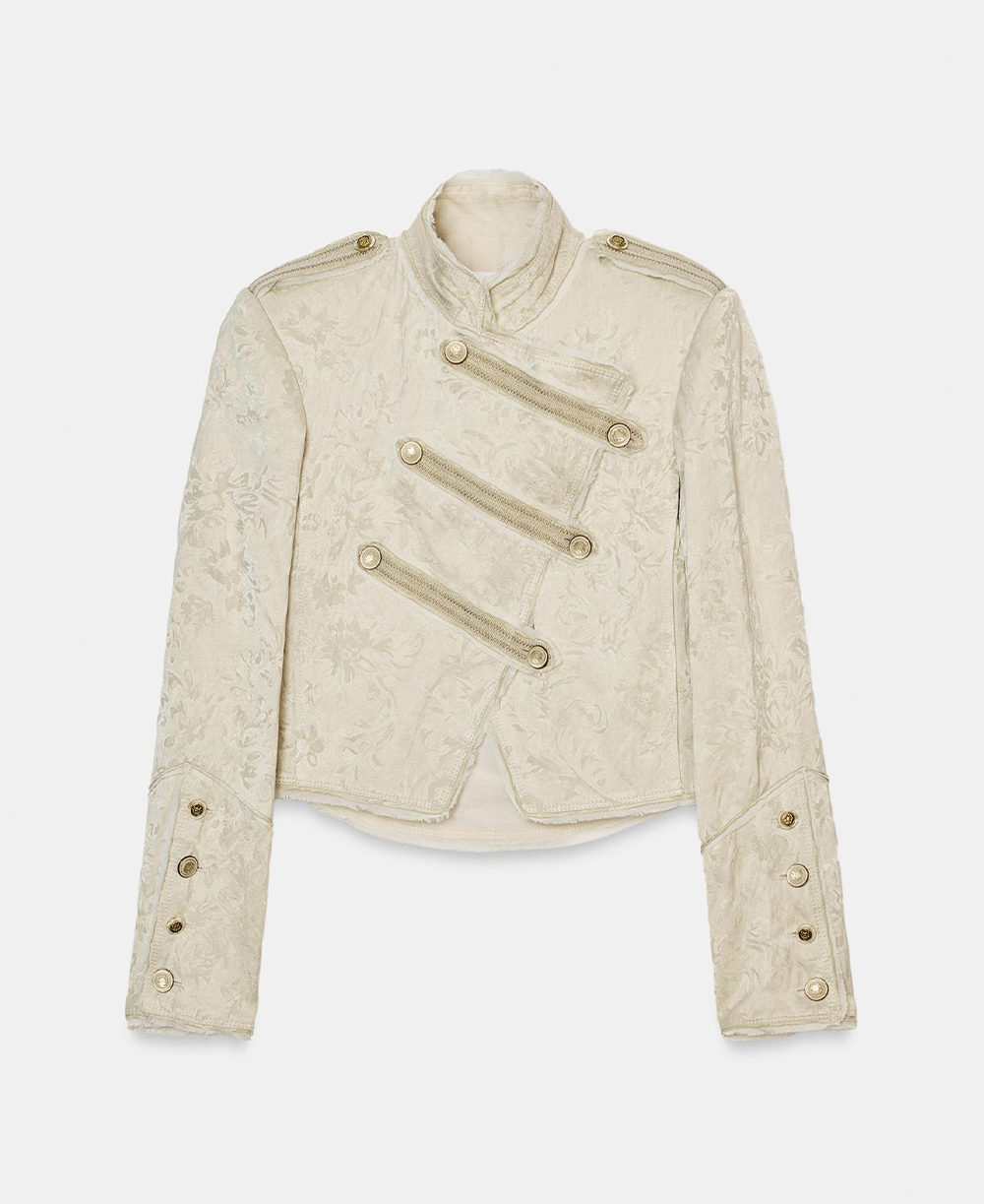 ZARA, Zw Collection Jacquard Cropped Jacket