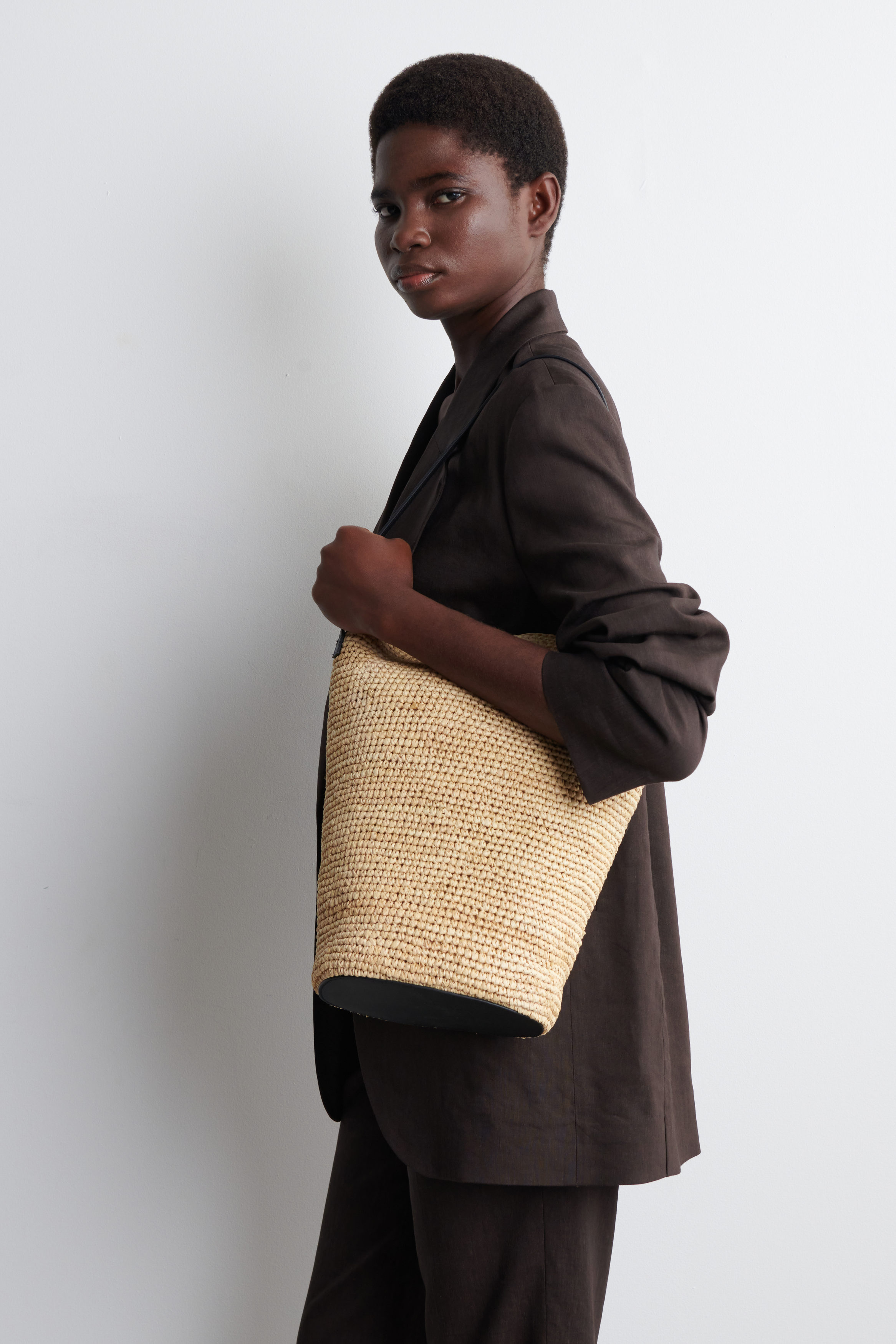 Bucket Bag - Straw