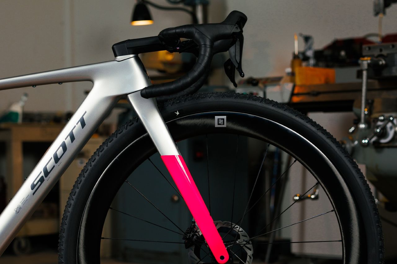 Cam Jones' Scott RC Gravel 32" Bike Prototype