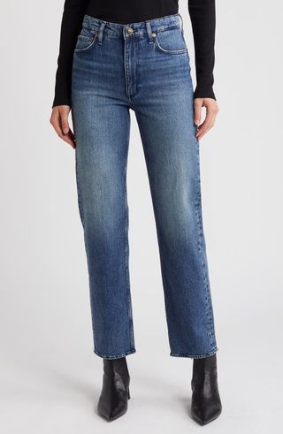 Celana Jeans Lurus Harlow Knöchel